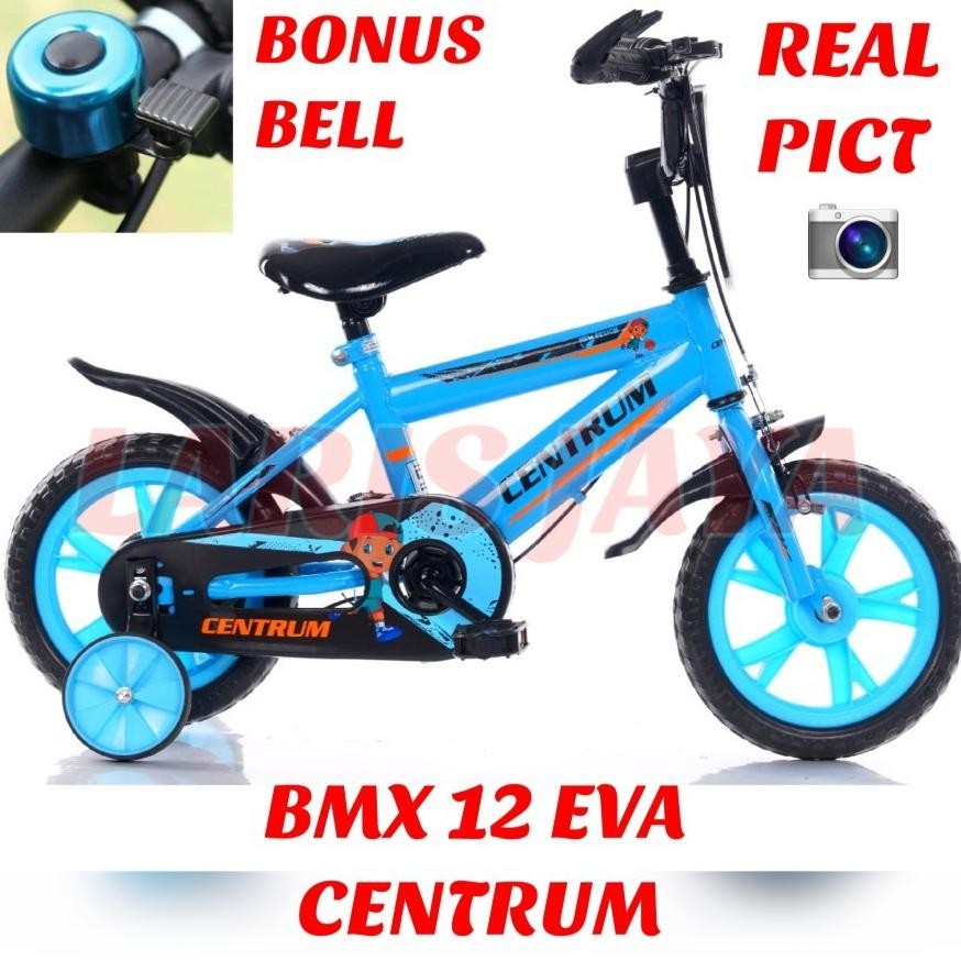 Terlaris Bonus Bell Sepeda Anak Laki Laki Ukuran 12 Inch Ban Eva  Sepeda Anak Bmx 12 Inch Sepeda Bmx
