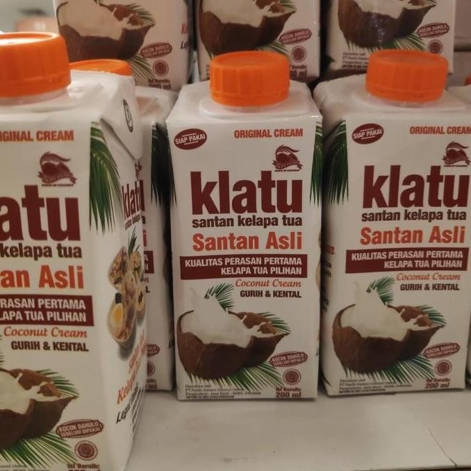 klatu santan kelapa tua santan asli 200ml PS