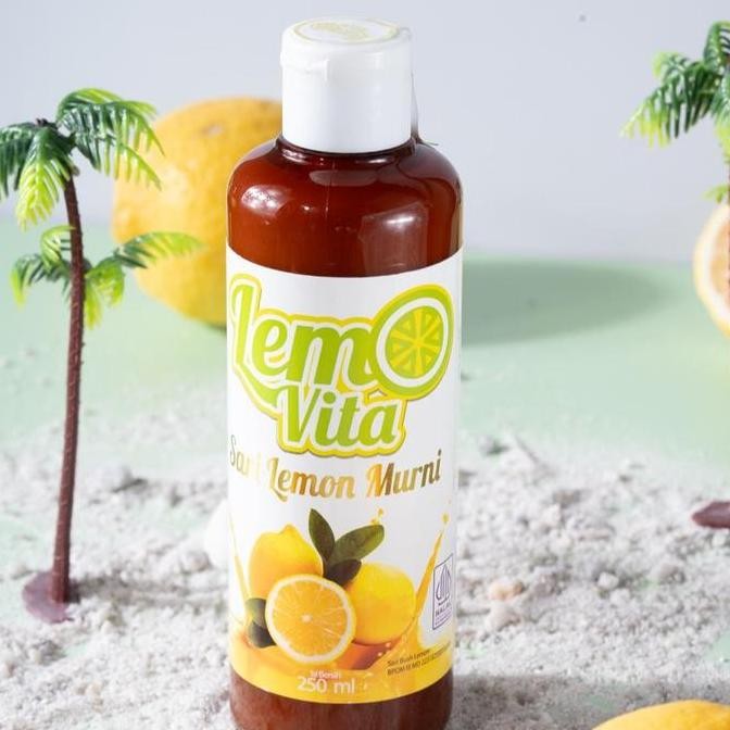 

[Promo Ramadan] Lemovita Sari lemon murni BPOM Halal 250ml FLASH SALE ONLY Juice Jus PA
