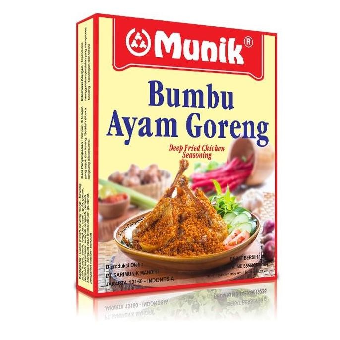 

Bumbu Ayam Goreng Munik - 180 gr GM