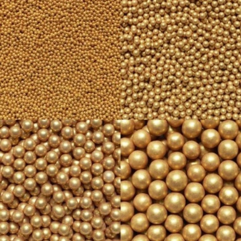 

100gr Sprinkle Kue Gold, Trimit Kue Emas, Taburan Kue Edible, Hiasan Kue Sprinkle, Sprinkel, Springkel Nugi