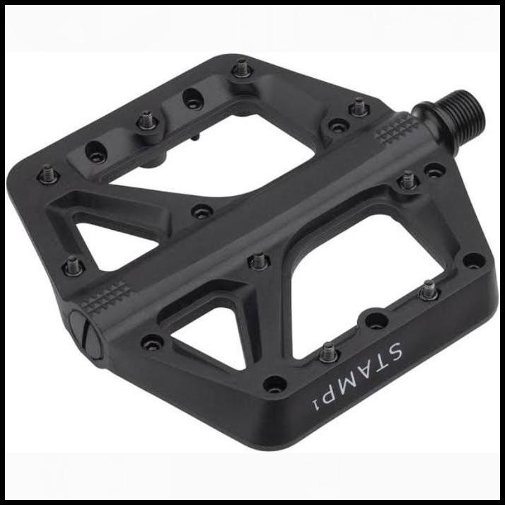 Pedal Sepeda Flat MTB Crankbrothers Stamp 1 Pedals Enduro Large Black