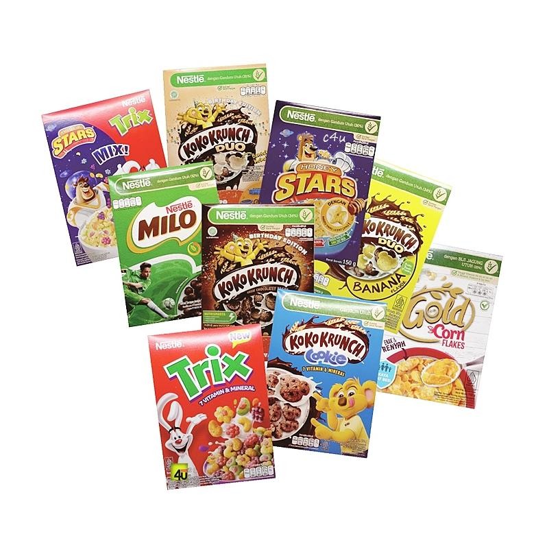 

Nestle Sereal - BOX KECIL - MILO / HONEY STARS / KOKO KRUNCH / TRIX / BANANA Nugi