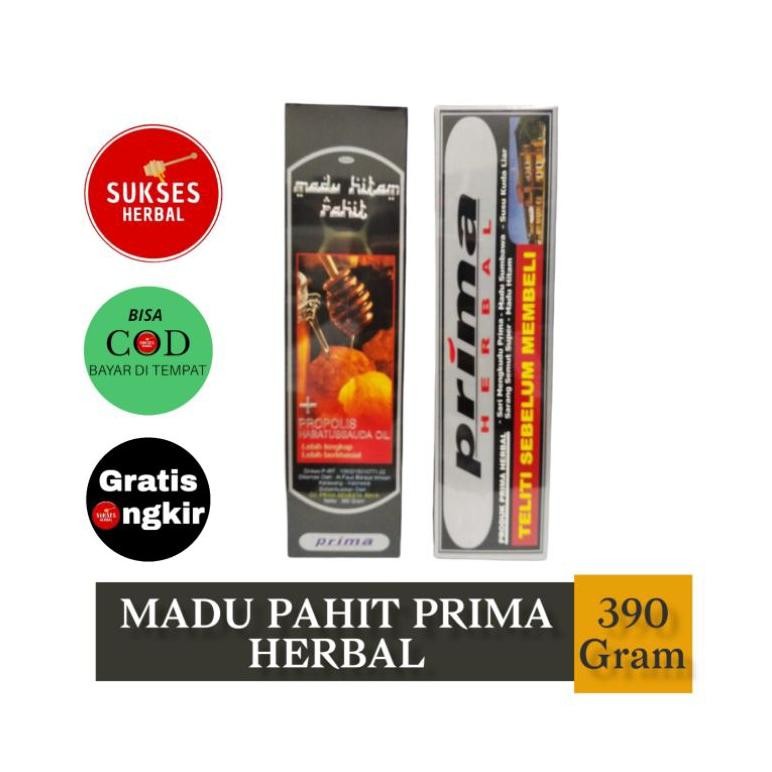 

Madu Hitam Pahit Prima Herbal 390 gram Nugi