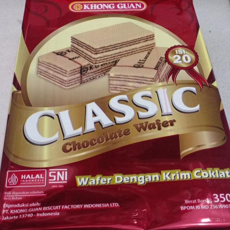 

Khong guan Wafer Classic 350gr Nugi