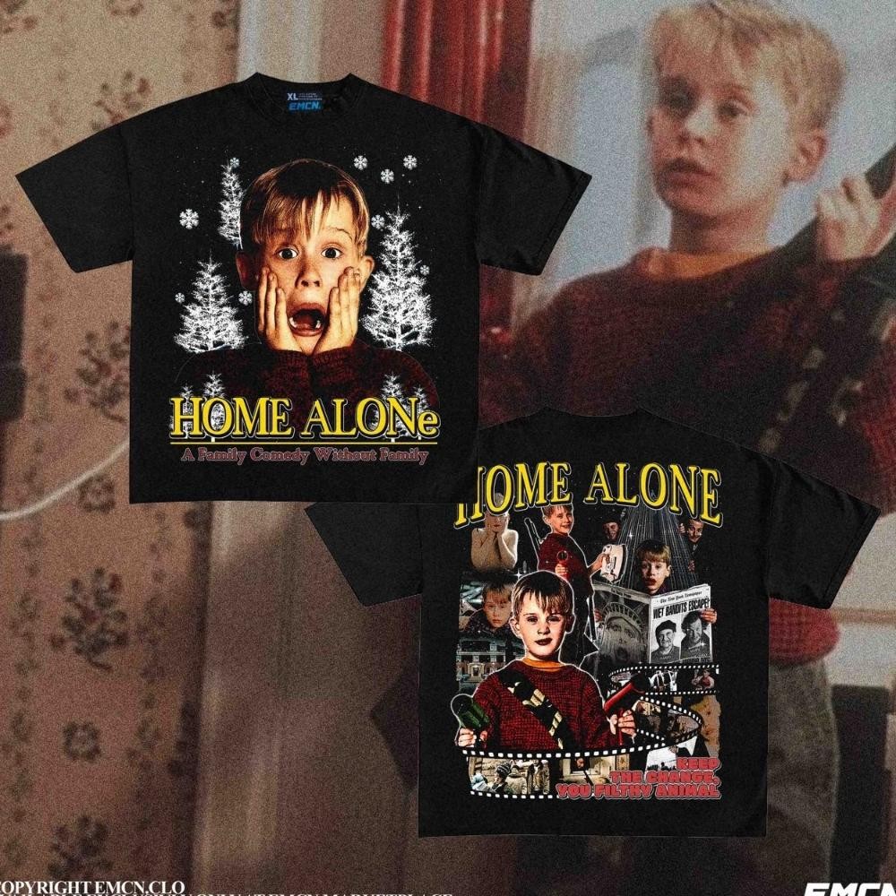 Promo Kaos Emcn Oversized Movie Tee Home Alone