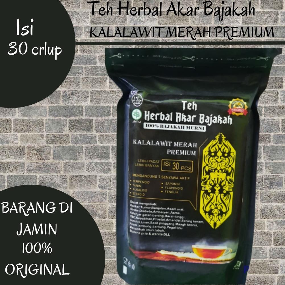 

Teh akar bajakah asli kalimantan original teh akar bajakah kalalawit merah super isi 30 celup Nugi