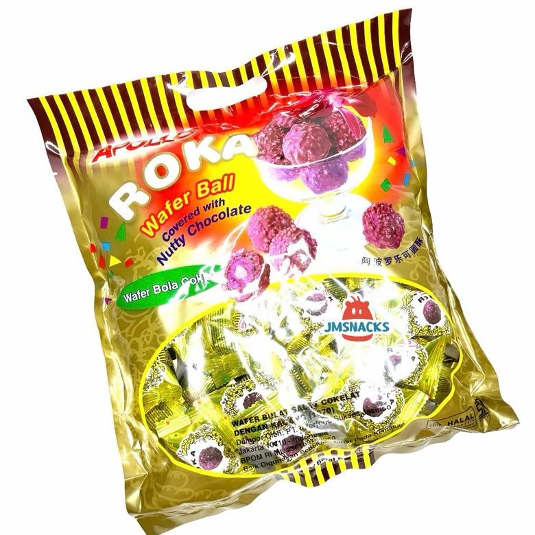 

[PROMO!!] Apollo Roka Bag KECIL 300gr isi 50 Pcs - Coklat ferrero kecil nikmat enak diskon Nugi