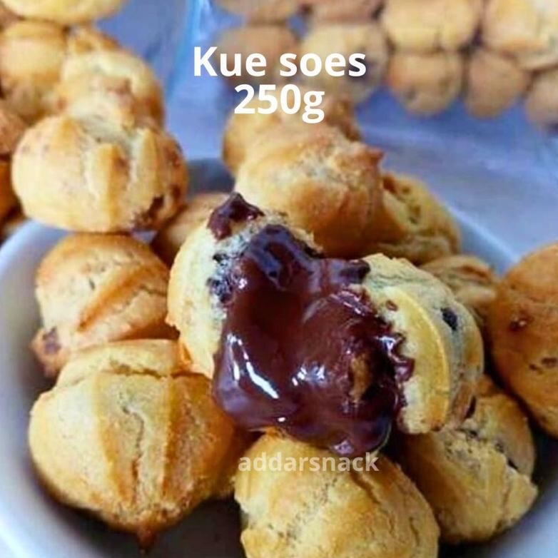 

kue soes mini cokelat lumer 250grm Nugi