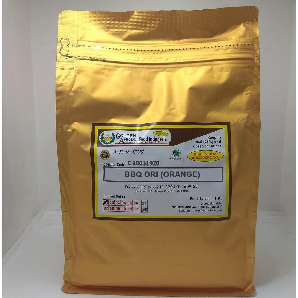 

BUMBU TABUR 1 KG RASA BBQ ORANGE, COCOK UNTUK ANEKA SNACK SHIHLIN KENTANG TAHU CRISPY DLL, HALAL MUI Nugi