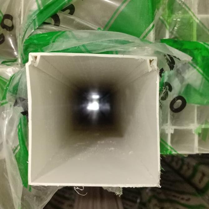 Original Kabel Ducting Nisso 75X75 Mm - Pelindung Kabel Trunking Pvc