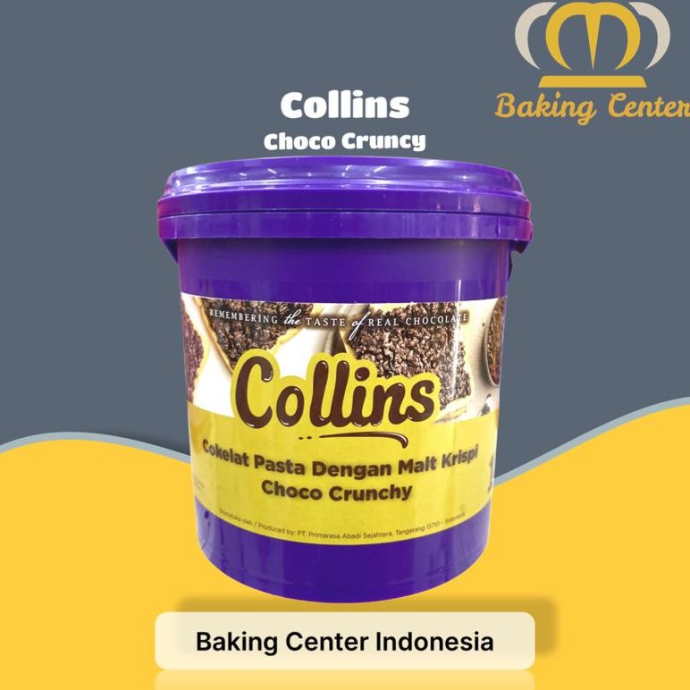 

Collins Dip Glaze Dan Choco Crunchy 1kg Nugi