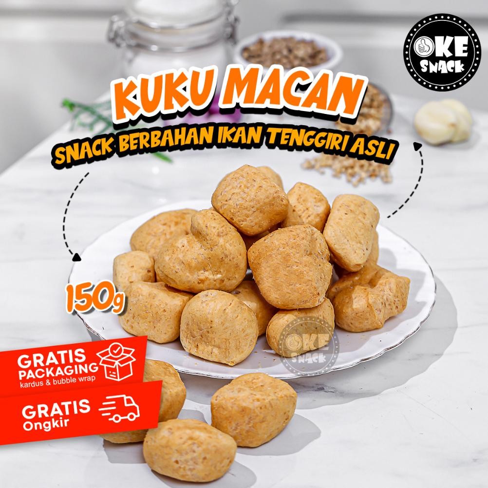 

Amplang Kuku Macan | Snack Kuku Macan - 150g Nugi