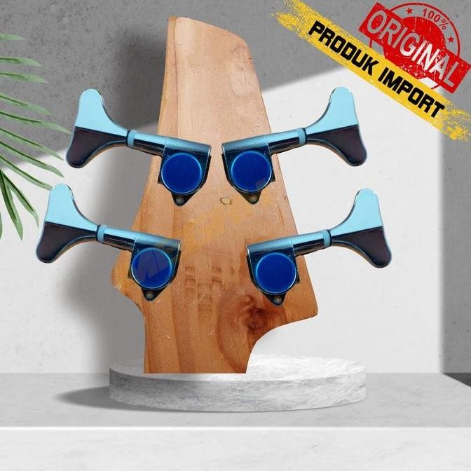 TERBARU TUNING PEG DRYER BASS 4ST R2+L2 - SET TUNER GITAR BASS ELEKTRIK