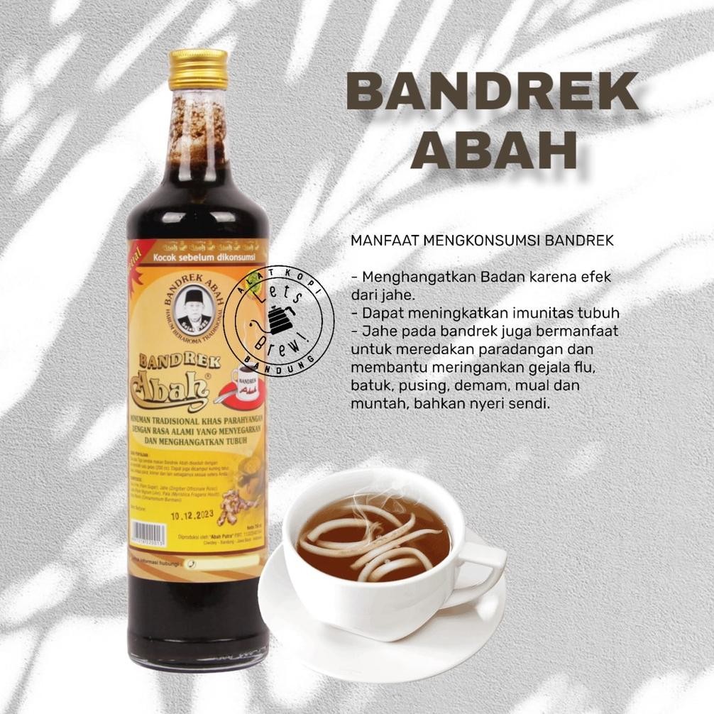 

BANDREK ABAH 750ML / BANDREK SPESIAL KHAS CIWIDEY 750 ML Nugi