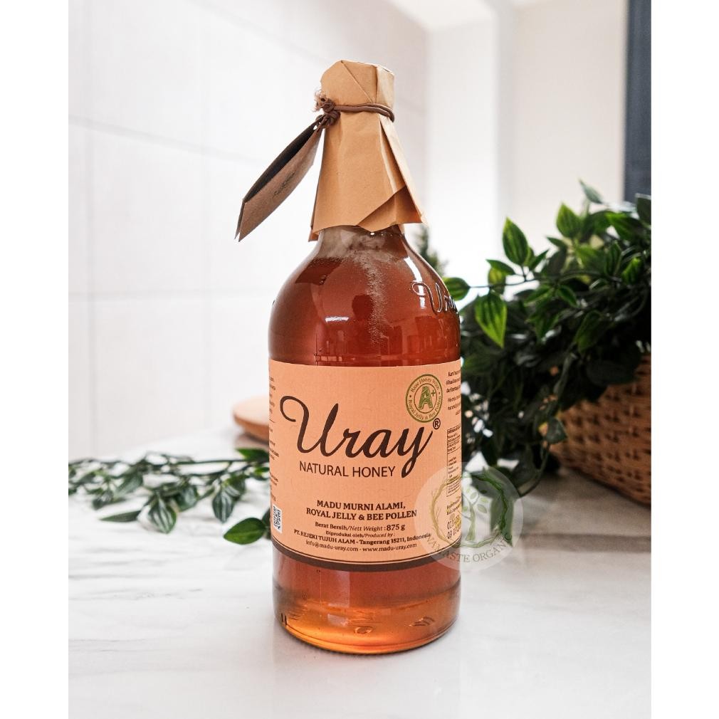 

MADU URAY NATURAL HONEY WITH ROYAL JELLY AND BEE POLLEN - 875GR Nugi