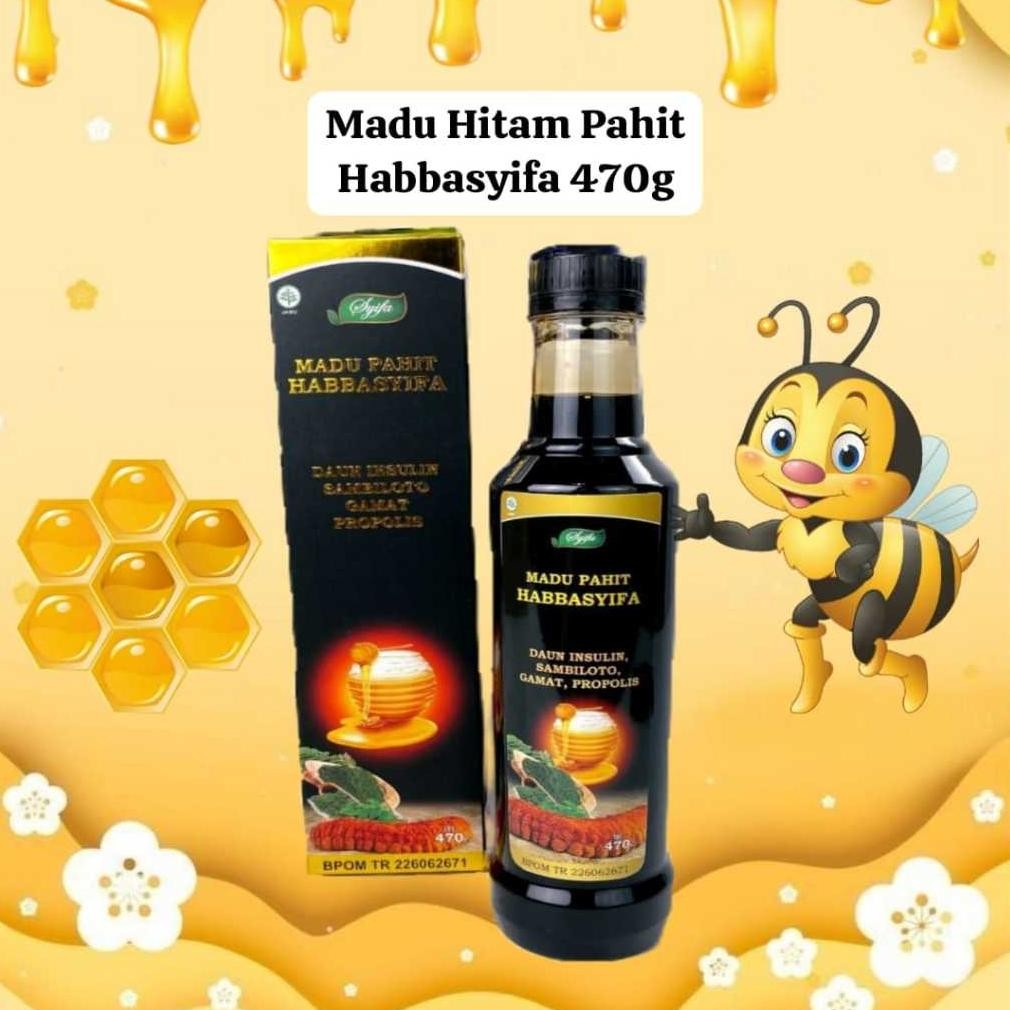 

MADU HITAM PAHIT HABBASYIFA Kemasan isi 470gr Nugi