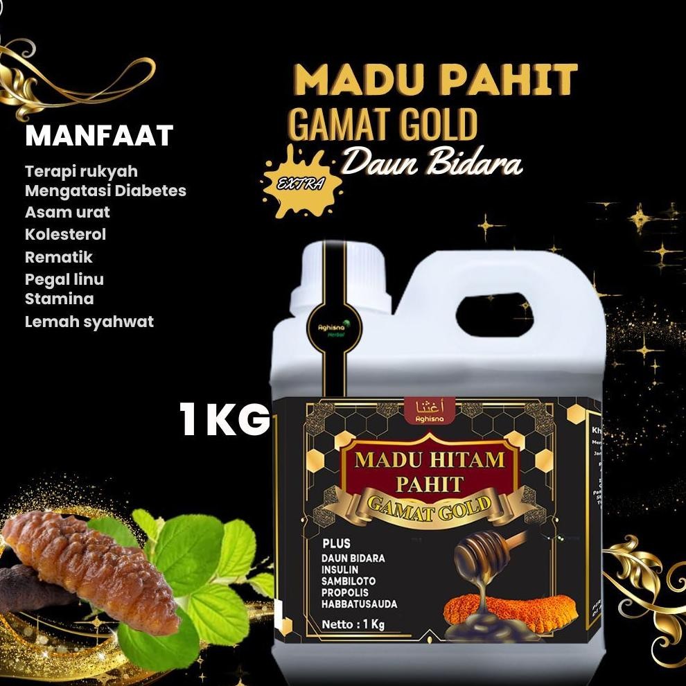 

madu hitam pahit gamat gold 1 kg al faqih Nugi