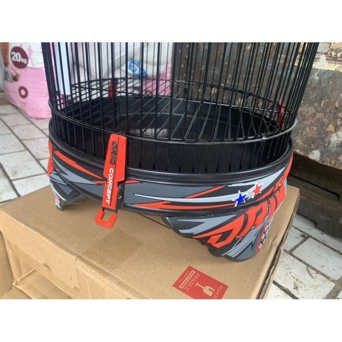 KANDANG LOVEBIRD ORIQ JAYA 3D FULLSET Diskon