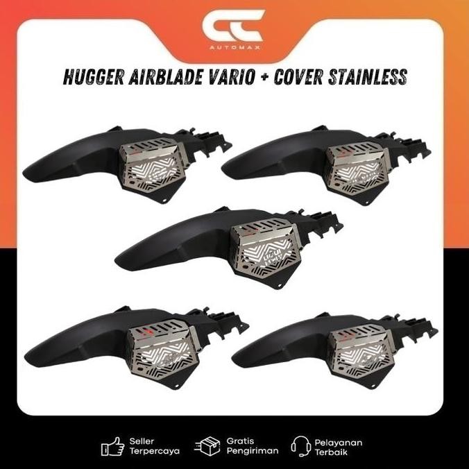 Hugger Vario 125 150 Old New + Cover Reservoir Stainless Restock!