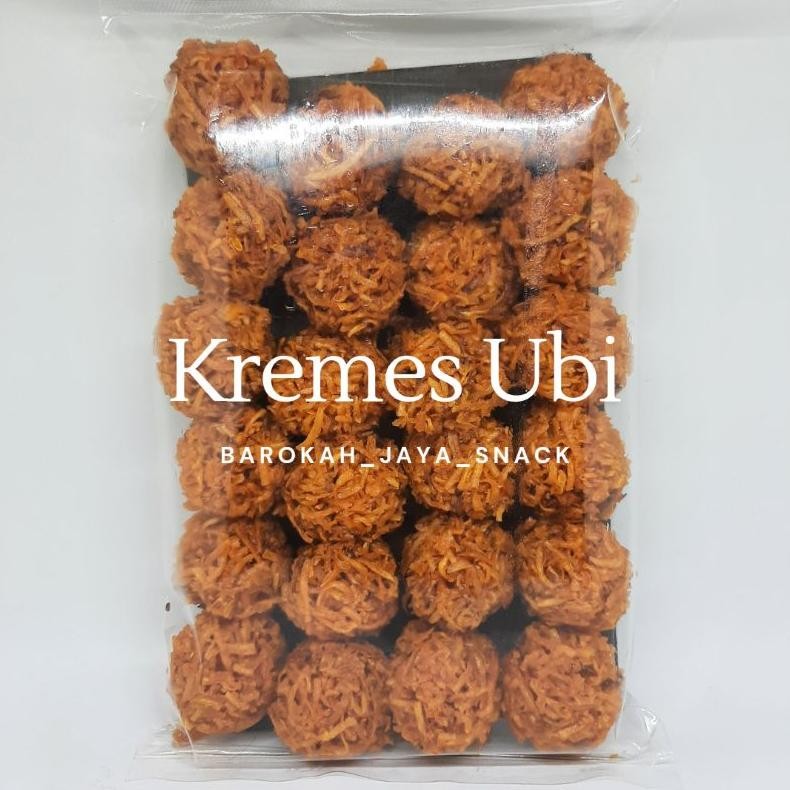 

Kremes Ubi Manis / Cemilan Grubi / Walangan Kremes 250gram Nugi