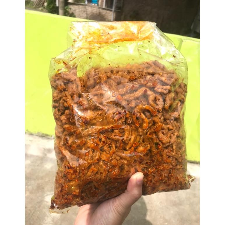 

1 KG - 1/4 KG - 1/2 KG USUS KRISPY PEDAS MERAH DAUN JERUK Nugi