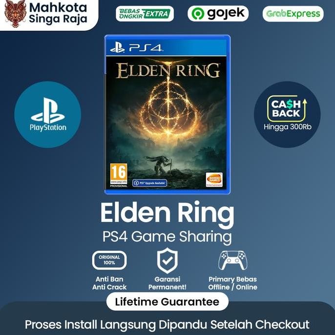 siap kirim game elden ring ps4 - playstation 4 digital sharing akun murah