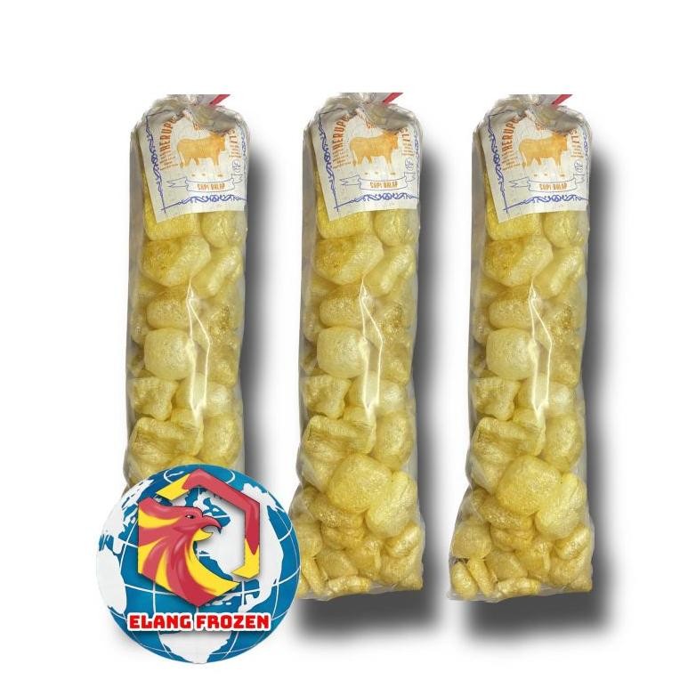 

Kerupuk Kulit Sapi Asli Super Jumbo 100gr Nugi