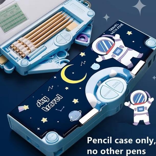 

Fn-56 Kotak Pensil Multifungsi Lengkap Tempat Pensil Multifungsi Kotak Pensil Anak Lengkap Peruncing Gunting Isolasi Penghapus Penggaris Alat Tulis Sekolah Fn-56