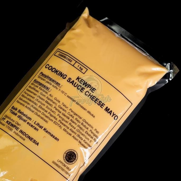 

Promo Kewpie Cheese Mayo Cooking Sauce 1Kg Saus Keju Mayo Jepang