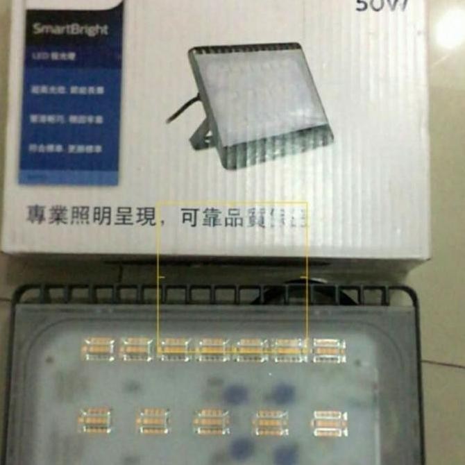 Sorot Floodlight 50w Philips outdoor tembak bvp172 50 w