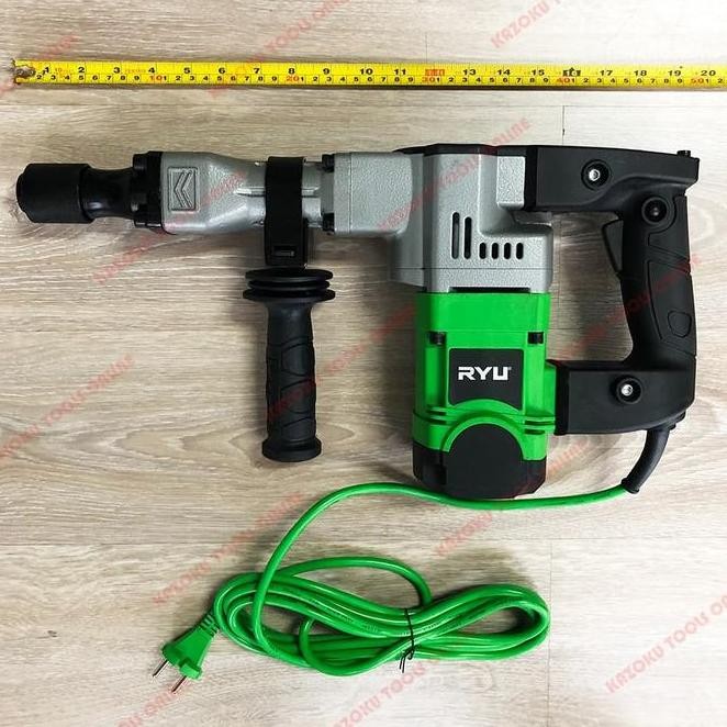 Mesin Bor Bobok Beton Tembok Ryu Rdh-15 Demolition Hammer Ryu Rdh15