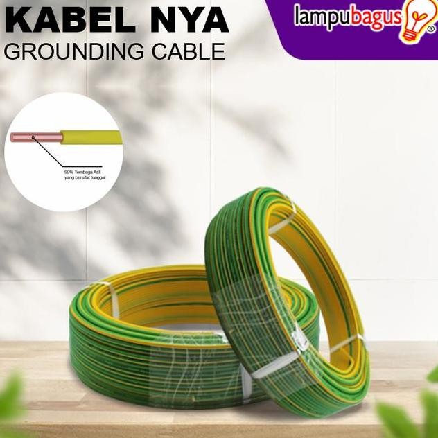 Kabel Listrik Nya 50 Yard Kabel Gronding Tembaga