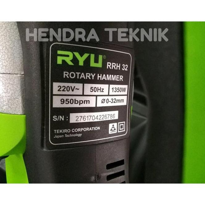 Ryu Rotary Hammer. Rrh 32