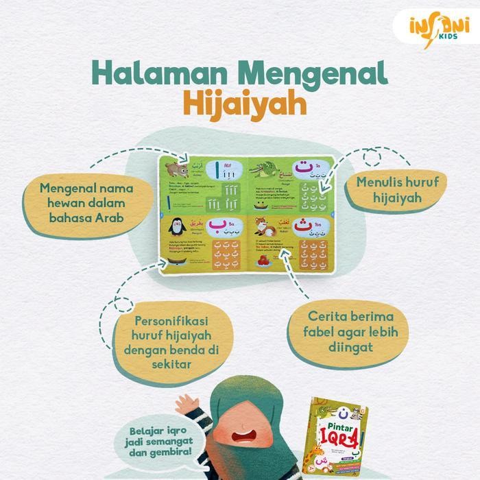 Boardbook Anak - Pintar Iqra 1