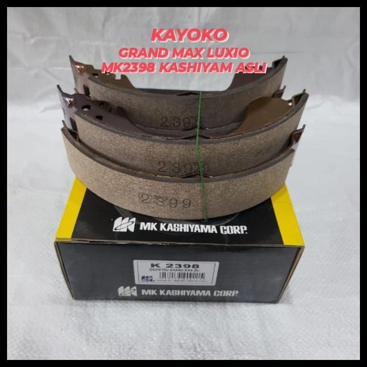 DISKON KAMPAS REM BELAKANG GRAND MAX LUXIO MK KASHIYAMA K2398 1SET 