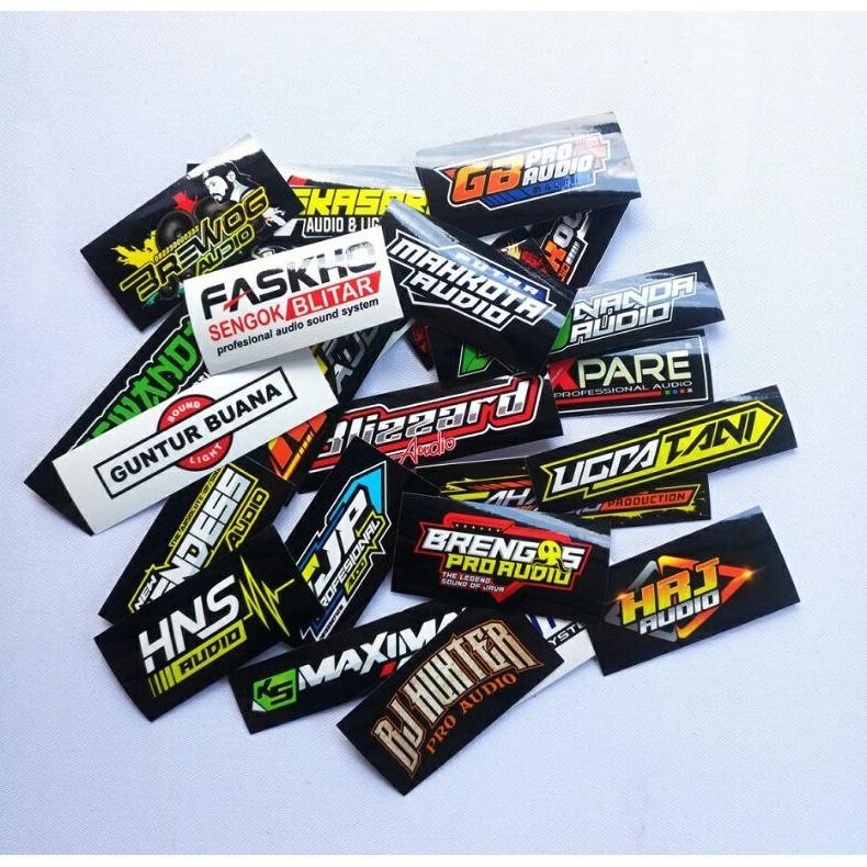 

(Bismillah) Stiker Sound System Vynil Doff Jeruk Anti Air - Isi 28/25/26/31/32 - Brewog Brengos K5 Maximal Hrj Riswanda Xv96