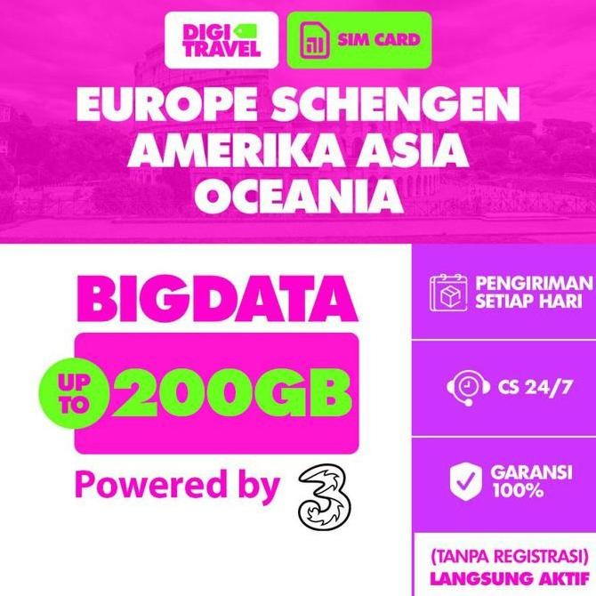 Sim Card Europe Usa 3Uk | Simcard Eropa Amerika 3Uk Cover 71 Negara | Sim Card Simcard Kartu Roaming