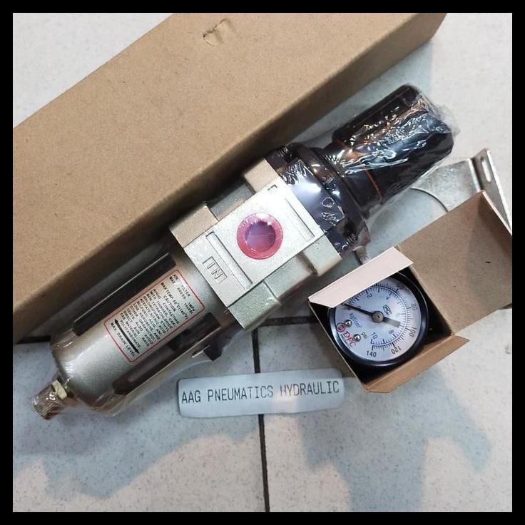 TERBARU FILTER REGULATOR DPC AW3000-03 3/8" 