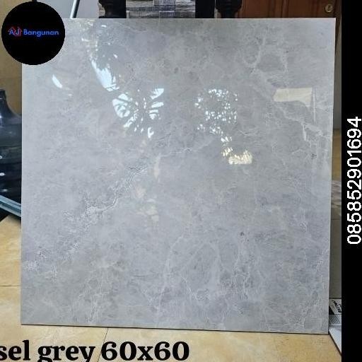 Infiniti Granite Russel Grey 60x60 Glosy