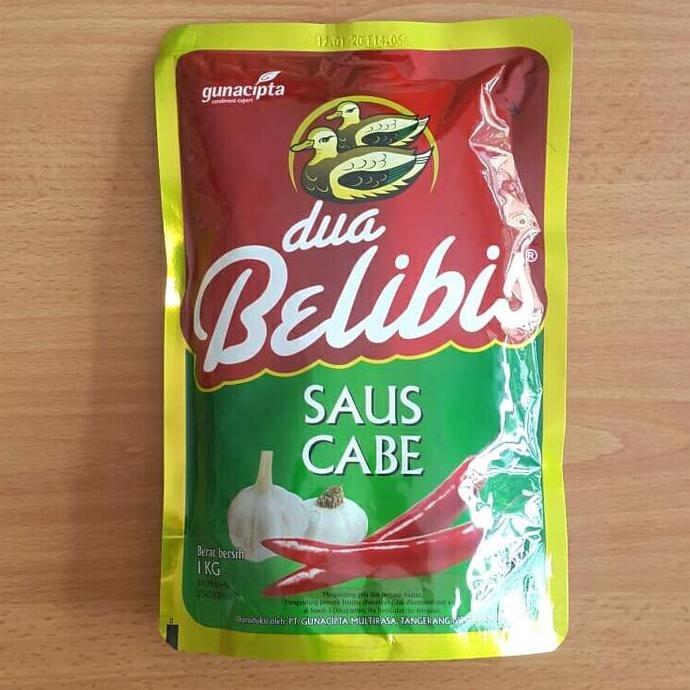 

dua Belibis Sambal Saus Cabe Pouch 1 Kg
