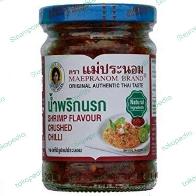 

Maepranom Shrimp Flavor Thai Crushed Chili Bubuk Cabe Kering Thailand