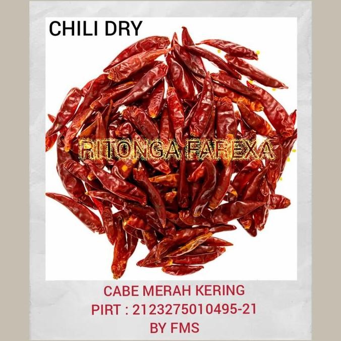 

Chili Dry Cabe Merah Kering 1kg