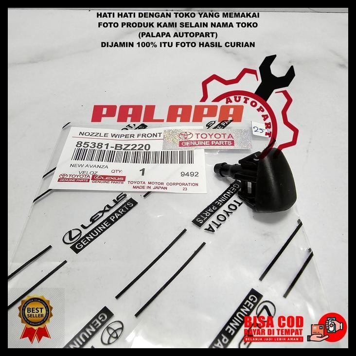 TERBARU NOZLE WASHER AIR DEPAN TOYOTA AVANZA BARU AVANZA VELOZ 