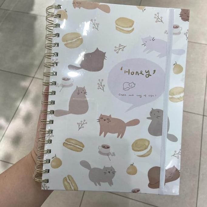 

Mikirei Cartoon Kitty Series B5 Notebook