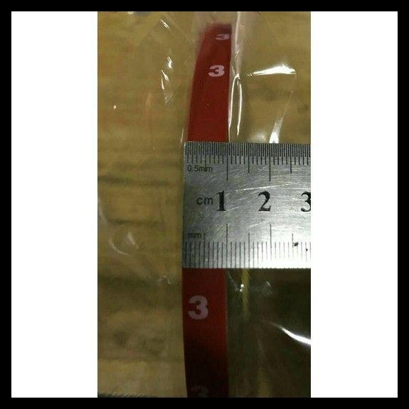 

DISKON DOUBLE TAPE 3M MERAH (ROL BESAR) UKURAN 10 MM X 33 METER !!!