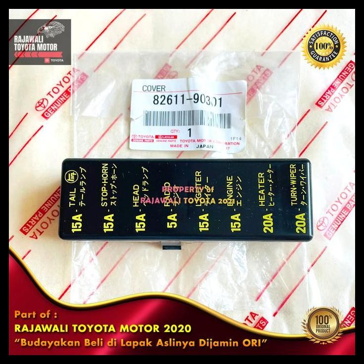 DISKON TUTUP COVER FUSE BOX HARDTOP 2F, BJ40 & FJ40 KELISTRIKAN SIKRING ORI