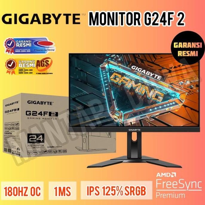 Gigabyte Gaming Monitor G24F-EK / G24F EK FHD 24" IPS Display