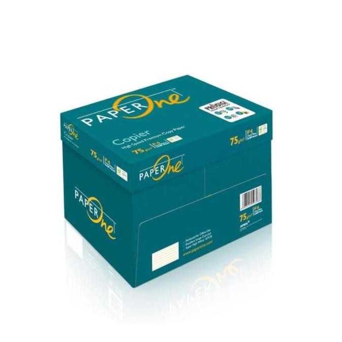 

NEW KERTAS HVS PAPER ONE F4 75 gr PER DUS
