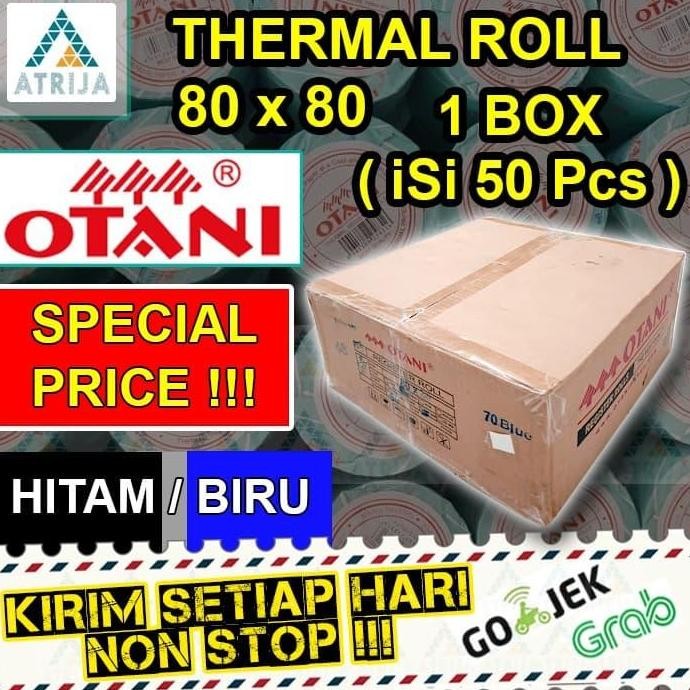 

BEBAS ONGKIR - Thermal Roll 80x80 1 Box (50 Roll)